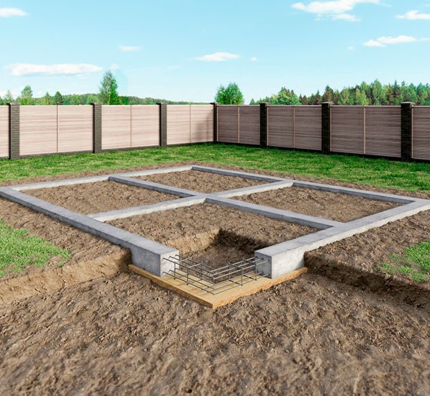 Ленточный фундамент под ключ в Арске