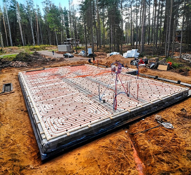 Утепленный финский фундамент в Арске